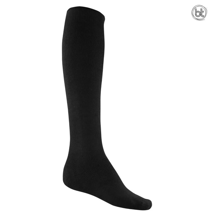 Bamboo Socks - Extra Long Thick Black