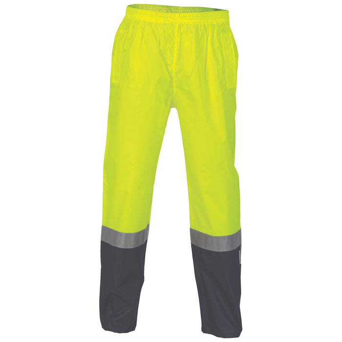 HiVis Two Tone Light weight Rain pants with CSR R/Tape