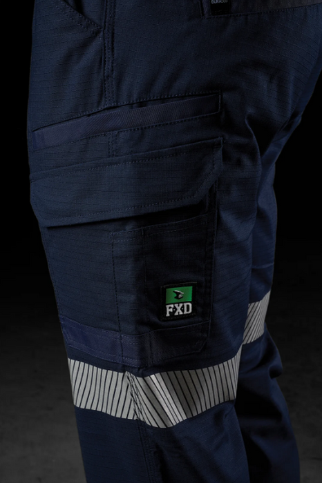 FXD WP-12T Reflective Elastic Waist Stretch Ripstop Work Pant
