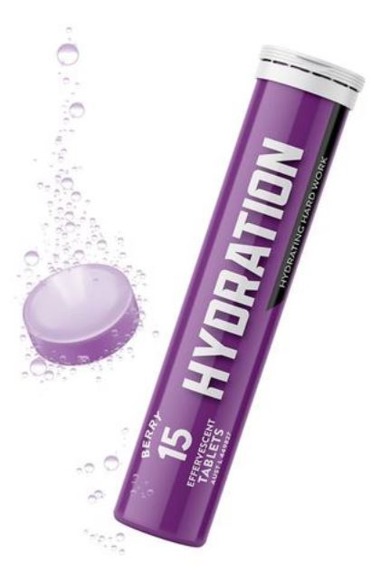 THORZT Sugar Free Effervescent Tablets - Hydration.  Berry