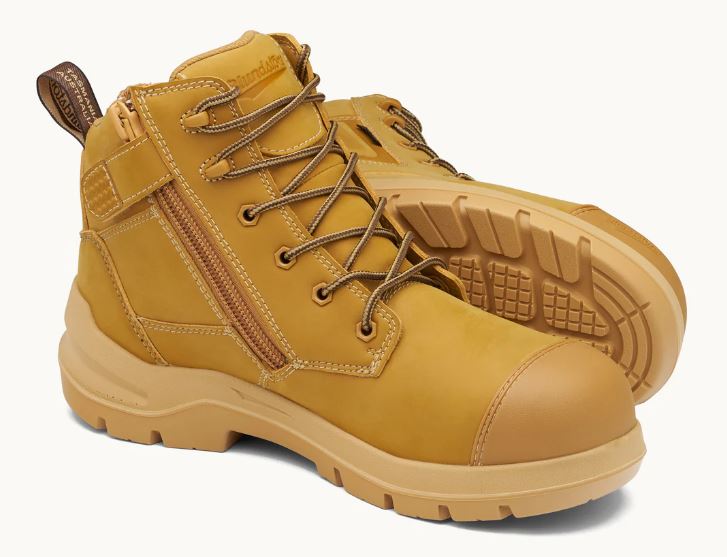BLUNDSTONE DURAFIT 7599 6" ZIP-SIDER WATERPROOF SAFETY BOOTS