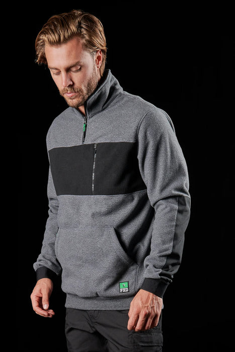 FXD WF-2 BONDED MEMBRANE FLEECE QUARTER ZIP