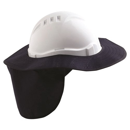 Hard Hat V6 & V9 Plastic/Polyester Hard Hat Brim and Neckflap