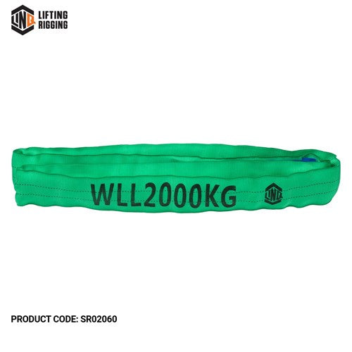 LINQ SLING ROUND 7:1 WLL POLYESTER 2T 6.0M