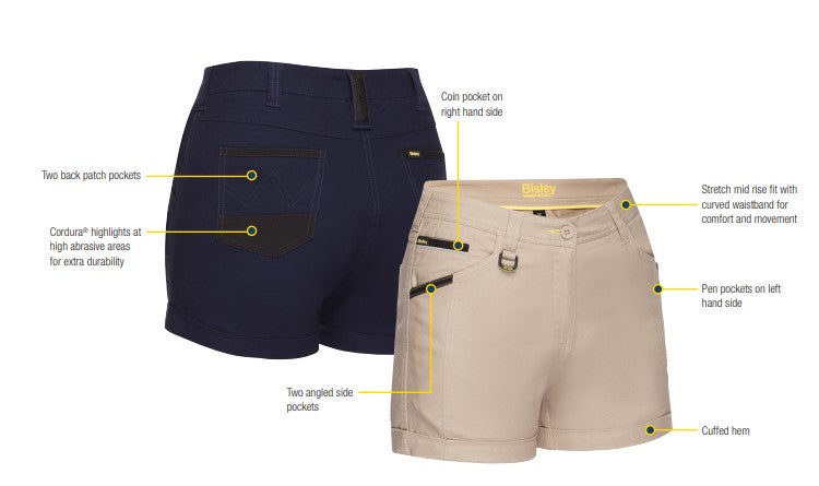 Bisley Women's Flx & Move™ Short Short