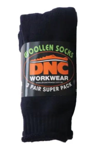 DNC Woollen Socks - 3 pair pack