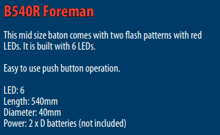 Traffic Control Wand