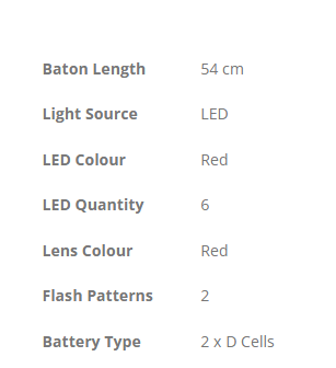 Traffic Control Wand