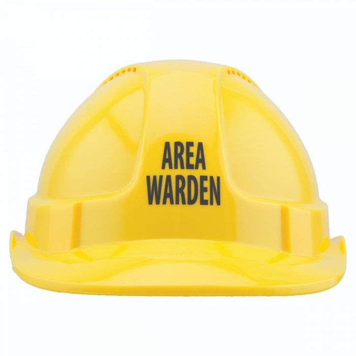 Area Warden Hard Hat Vented Pinlock Style