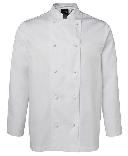 Long Sleeve Chef Jacket - White