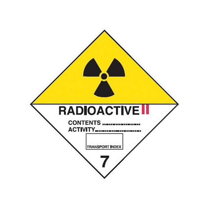 Radioactive II 7 Sign - Poly