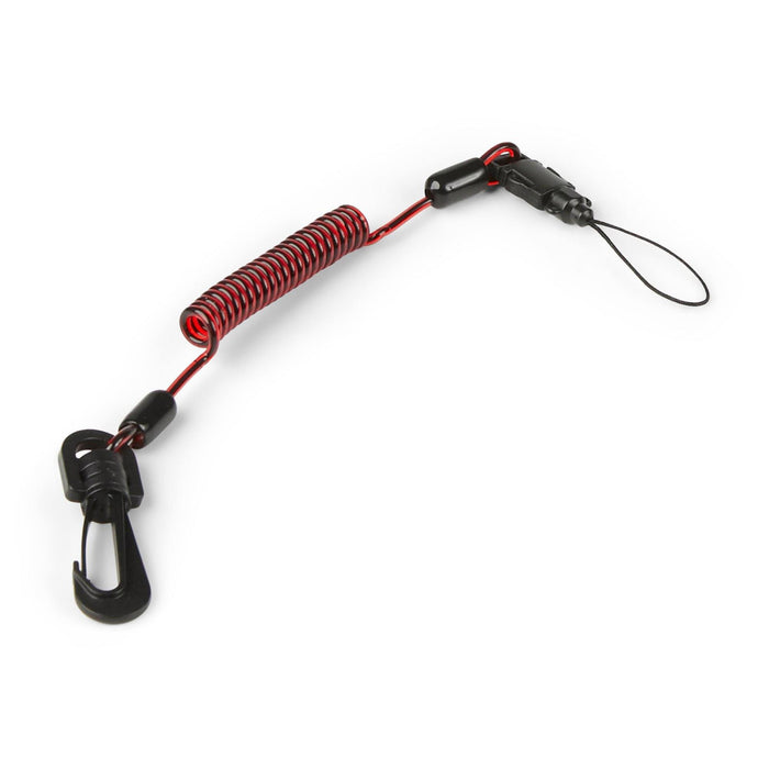 Gripps Global - Coil E-Tether with Poly Clip