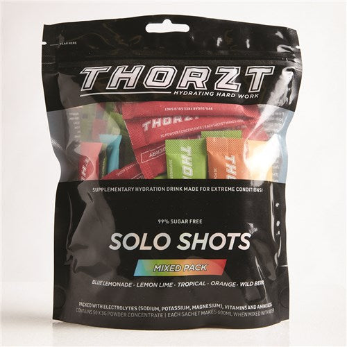 THORZT Sugar Free Solo Shot Mixed Pack 50 X 3g Sachets