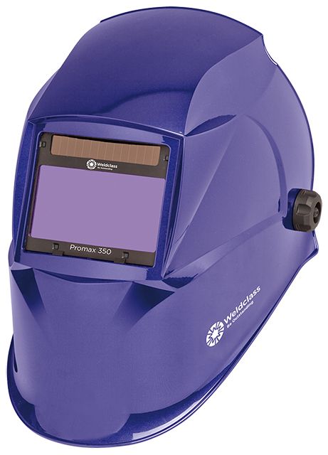 HW Promax 350 Welding Helmet Blue Plain