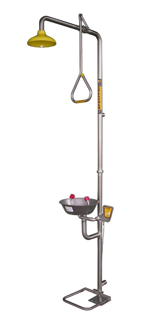 SE612 Speakman Shower Eye Wash Hand & Foot Operated