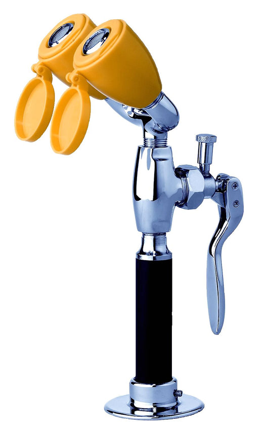 SE927 Combination Aerated Eyewash & Drench Hose Bench Mounted