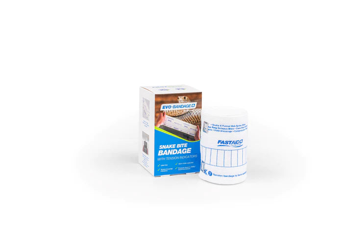 FastAid Snake Bite Bandage 10cm x 9m Latex Free