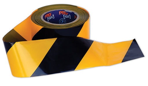 Yellow and Black Barrier Tape